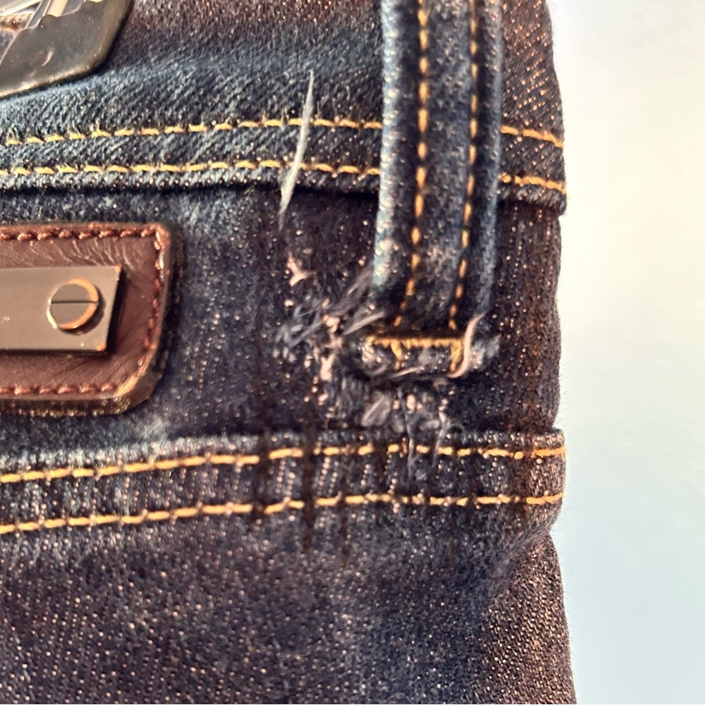 Burberry Women's Dark Blue Boot Cut Jeans - Picture 7 of 16